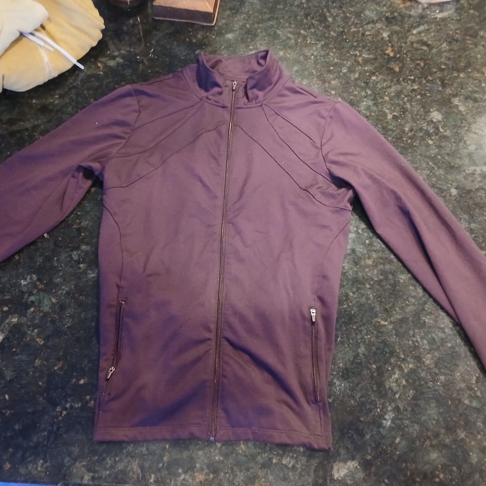 Champion Purple Zip Sweatshirt